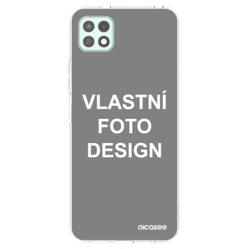 Picasee silikonový průhledný obal pro Samsung Galaxy A22 A226B 5G - Vlastní fotka/motiv