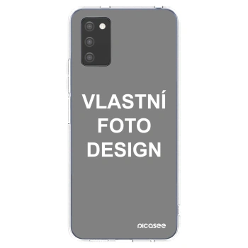 Picasee silikonový průhledný obal pro Samsung Galaxy A02s A025G - Vlastní fotka/motiv