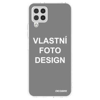 Picasee silikonový průhledný obal pro Samsung Galaxy A22 A225F 4G - Vlastní fotka/motiv