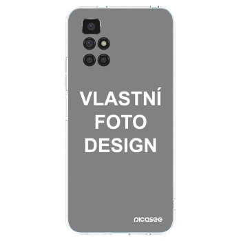 Picasee silikonový průhledný obal pro Xiaomi Redmi 10 - Vlastní fotka/motiv