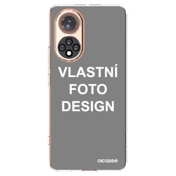 Picasee silikonový průhledný obal pro Honor 50 5G - Vlastní fotka/motiv