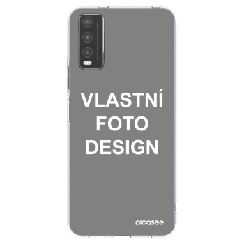 Picasee silikonový průhledný obal pro Vivo Y20s - Vlastní fotka/motiv