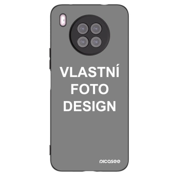 Picasee silikonový černý obal pro Huawei Nova 8i - Vlastní fotka/motiv