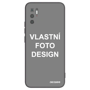 Picasee silikonový černý obal pro Xiaomi Poco M3 Pro 5G - Vlastní fotka/motiv