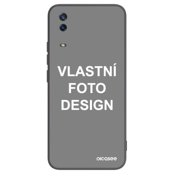 Picasee silikonový černý obal pro Vivo Y11s - Vlastní fotka/motiv