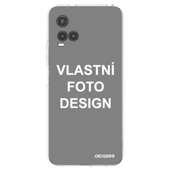 Picasee silikonový průhledný obal pro Vivo Y33s - Vlastní fotka/motiv