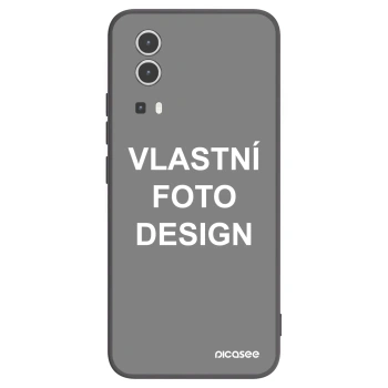 Picasee silikonový černý obal pro Vivo Y72 5G - Vlastní fotka/motiv