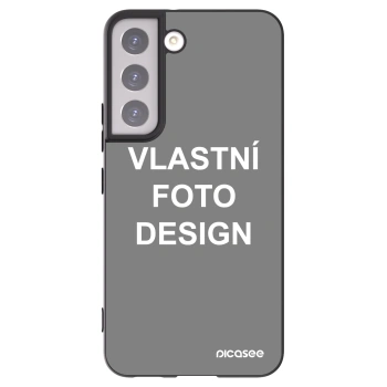 Picasee silikonový černý obal pro Samsung Galaxy S22 5G - Vlastní fotka/motiv