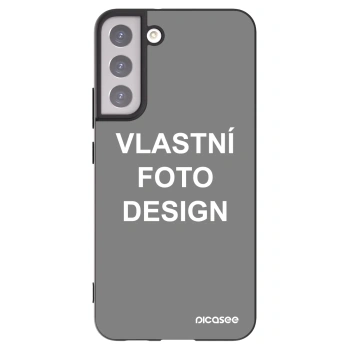 Picasee silikonový černý obal pro Samsung Galaxy S22+ 5G - Vlastní fotka/motiv