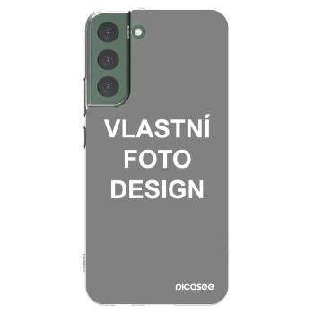 Picasee silikonový průhledný obal pro Samsung Galaxy S22+ 5G - Vlastní fotka/motiv