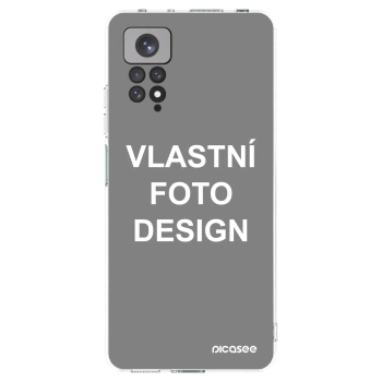 Picasee silikonový průhledný obal pro Xiaomi Redmi Note 11 - Vlastní fotka/motiv