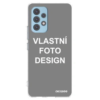 Picasee silikonový průhledný obal pro Samsung Galaxy A53 5G A536 - Vlastní fotka/motiv