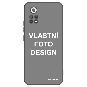 Picasee silikonový černý obal pro Xiaomi Poco X4 Pro 5G - Vlastní fotka/motiv