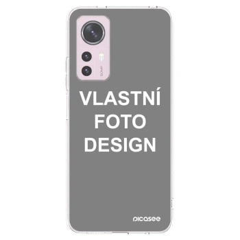 Picasee silikonový průhledný obal pro Xiaomi 12 - Vlastní fotka/motiv