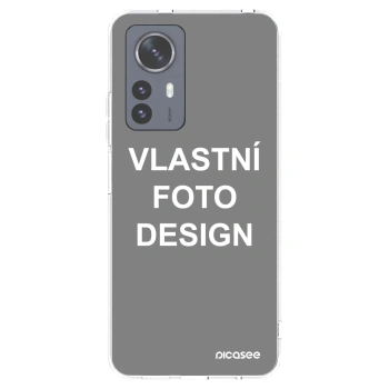 Picasee silikonový průhledný obal pro Xiaomi 12 Pro - Vlastní fotka/motiv
