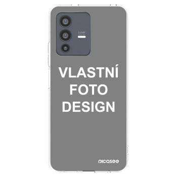 Picasee silikonový průhledný obal pro Vivo V23 5G - Vlastní fotka/motiv