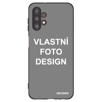 Picasee silikonový černý obal pro Samsung Galaxy A13 4G A135 - Vlastní fotka/motiv