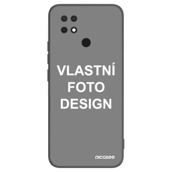 Picasee silikonový černý obal pro Xiaomi Redmi 10C - Vlastní fotka/motiv