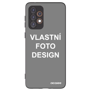 Picasee silikonový černý obal pro Samsung Galaxy A33 5G A336 - Vlastní fotka/motiv