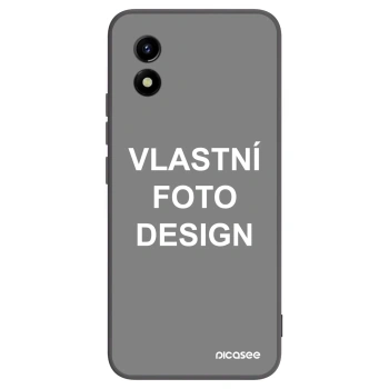 Picasee silikonový černý obal pro Vivo Y01 - Vlastní fotka/motiv