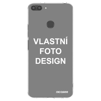 Picasee silikonový průhledný obal pro Huawei P Smart - Vlastní fotka/motiv