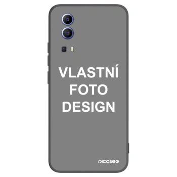 Picasee silikonový černý obal pro Vivo Y52 5G - Vlastní fotka/motiv