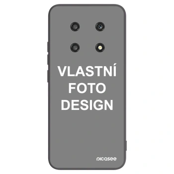 Picasee silikonový černý obal pro Honor Magic4 Lite 5G - Vlastní fotka/motiv