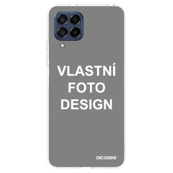 Picasee silikonový průhledný obal pro Samsung Galaxy M53 5G - Vlastní fotka/motiv