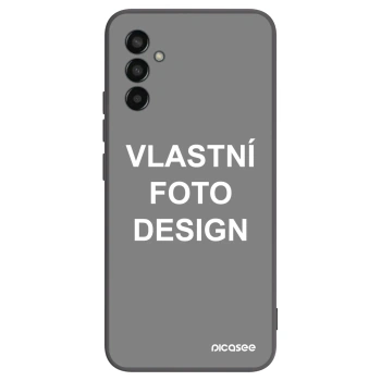 Picasee silikonový černý obal pro Samsung Galaxy M13 M135F - Vlastní fotka/motiv