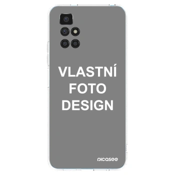 Picasee silikonový průhledný obal pro Xiaomi Redmi 10 (2022) - Vlastní fotka/motiv