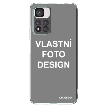 Picasee silikonový průhledný obal pro Xiaomi Redmi Note 11 Pro+ 5G - Vlastní fotka/motiv