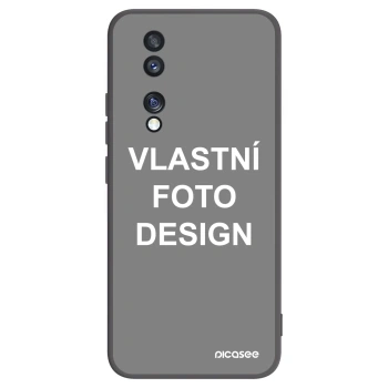 Picasee silikonový černý obal pro Honor 70 - Vlastní fotka/motiv