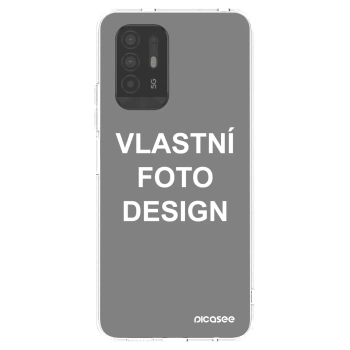 Picasee silikonový průhledný obal pro OPPO A94 5G - Vlastní fotka/motiv