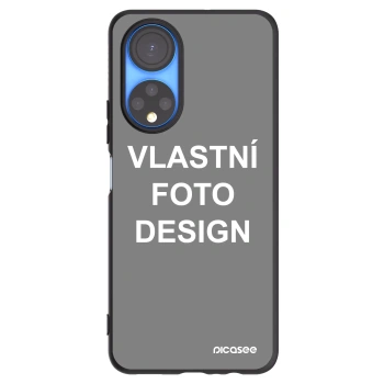 Picasee silikonový černý obal pro Honor X7 - Vlastní fotka/motiv