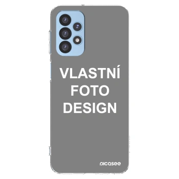 Picasee silikonový průhledný obal pro Samsung Galaxy A23 A235F 4G - Vlastní fotka/motiv