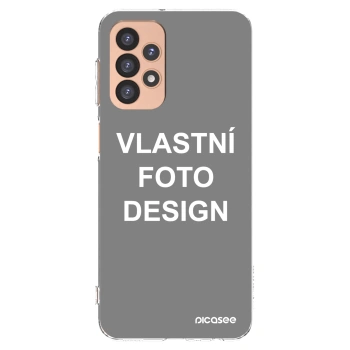 Picasee silikonový průhledný obal pro Samsung Galaxy A23 A236B 5G - Vlastní fotka/motiv