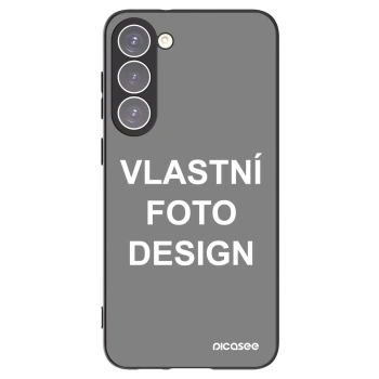 Picasee silikonový černý obal pro Samsung Galaxy S23+ 5G - Vlastní fotka/motiv