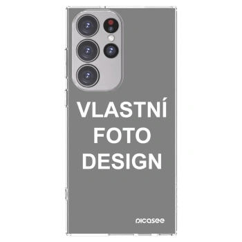 Picasee silikonový průhledný obal pro Samsung Galaxy S23 Ultra 5G - Vlastní fotka/motiv