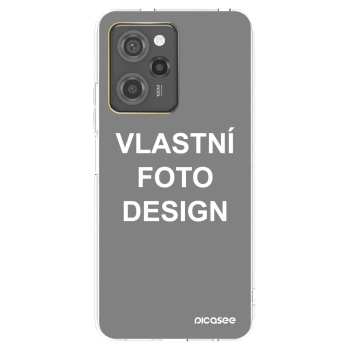 Picasee silikonový průhledný obal pro Xiaomi Poco X5 Pro - Vlastní fotka/motiv