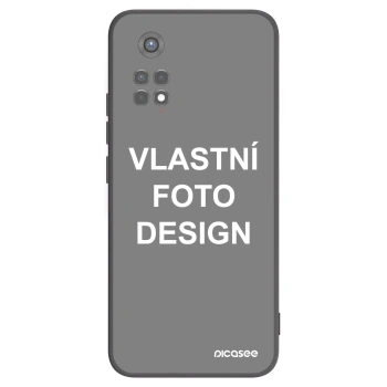 Picasee silikonový černý obal pro Xiaomi Redmi Note 11S 5G - Vlastní fotka/motiv