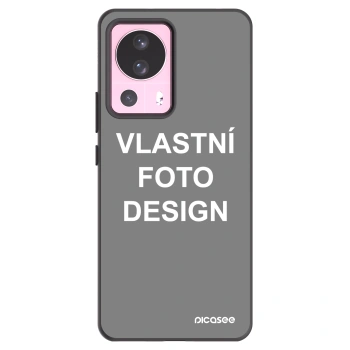 Picasee silikonový černý obal pro Xiaomi 13 Lite - Vlastní fotka/motiv