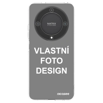 Picasee silikonový průhledný obal pro Honor Magic5 Lite 5G - Vlastní fotka/motiv