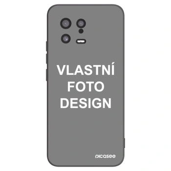 Picasee silikonový černý obal pro Xiaomi 13 - Vlastní fotka/motiv