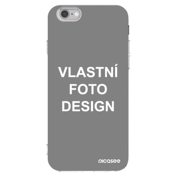 Picasee silikonový průhledný obal pro Apple iPhone 6/6S - Vlastní fotka/motiv