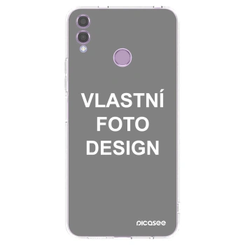 Picasee silikonový průhledný obal pro Honor 8X - Vlastní fotka/motiv