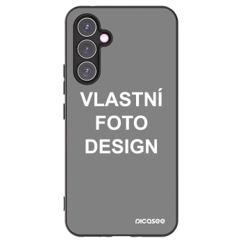 Picasee silikonový černý obal pro Samsung Galaxy A54 5G A546B - Vlastní fotka/motiv