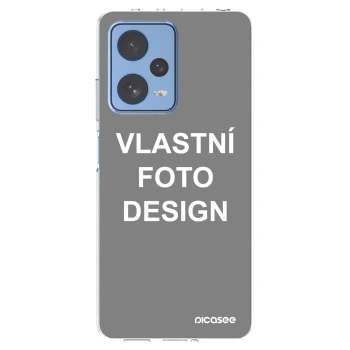 Picasee silikonový průhledný obal pro Xiaomi Redmi Note 12 Pro 5G - Vlastní fotka/motiv