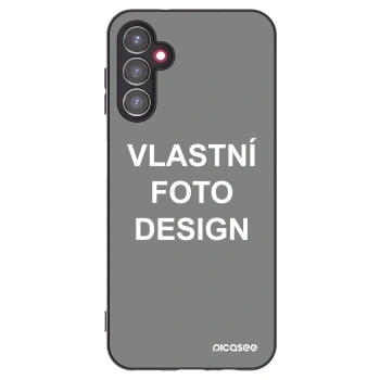 Picasee silikonový černý obal pro Samsung Galaxy A14 5G A146P - Vlastní fotka/motiv