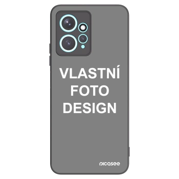 Picasee silikonový černý obal pro Xiaomi Redmi Note 12 4G - Vlastní fotka/motiv