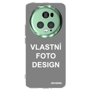 Picasee silikonový průhledný obal pro Honor Magic5 Pro - Vlastní fotka/motiv